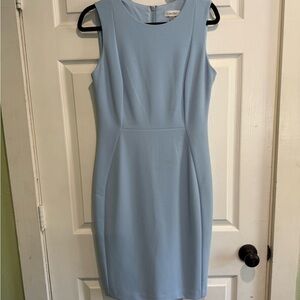 Calvin Klein Sky Blue Mini Dress